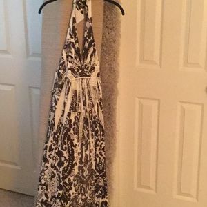 Halter maxi dress